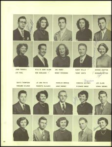 1951 - El Segundo Yearbook (Miki Cutter, Charlie Brokaw) 1951 - El Segundo Yearbook (Miki Cutter, Charlie Brokaw)