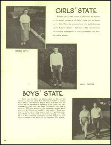 1951 - El Segundo Yearbook (Miki Cutter, Girls State Rep) 1951 - El Segundo Yearbook (Miki Cutter, Girls State Rep)