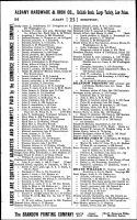 Albany City Directory, Bratt, 1893 Albany City Directory, Bratt, 1893