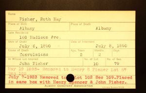 Fisher, Ruth May Fisher, Ruth May