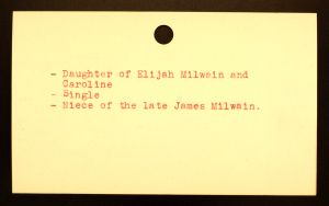 Milwain, Anna Maud Milwain, Anna Maud