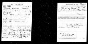 Cutter, Robert K (1898-1933) WW1 Draft Registration Cutter, Robert K (1898-1933) WW1 Draft Registration