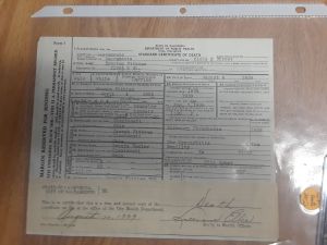 Fthian, Ephraim - Death Certificate Fthian, Ephraim - Death Certificate