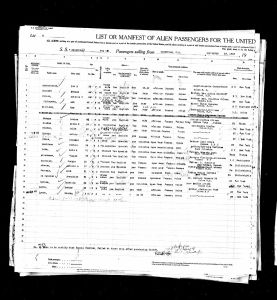 Rodriguez-Larrain, Able - Passenger List 1923-09-26 Rodriguez-Larrain, Able - Passenger List 1923-09-26