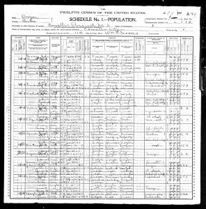 Spangler, John, 1900, Census, USA, Corvallis, Benton, Oregon