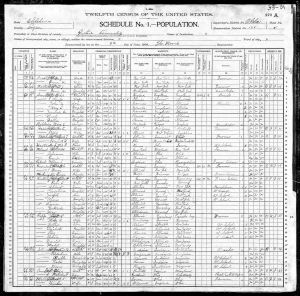 Census 1900 Guthrie, Logan, Oklahoma Year: 1900; Census Place: Guthrie, Logan, Oklahoma; Roll: 1339; Page: 5; Enumeration District: 0138 Census 1900 Guthrie, Logan, Oklahoma Year: 1900; Census Place: Guthrie, Logan, Oklahoma; Roll: 1339; Page: 5; Enumeration District: 0138