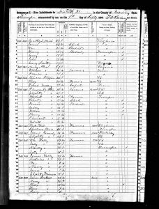 Leftwich, Thomas Augustine, 1850, Census, USA, District 21, Maury, Tennessee, USA Leftwich, Thomas Augustine, 1850, Census, USA, District 21, Maury, Tennessee, USA