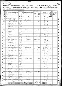 Leftwich, Sally Saunders Claytor, 1860, Census, USA, Clay, Lafayette, Missouri Leftwich, Sally Saunders Claytor, 1860, Census, USA, Clay, Lafayette, Missouri