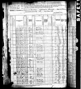 Census 1880 Richwoods, Sharp, Arkansas Year: 1880; Census Place: Richwoods, Sharp, Arkansas; Roll: 57; Page: 84D; Enumeration District: 188