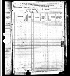 Luper, James Martin Barnheisel, 1880, Census, USA, Los Nietos, Los Angeles, California Luper, James Martin Barnheisel, 1880, Census, USA, Los Nietos, Los Angeles, California