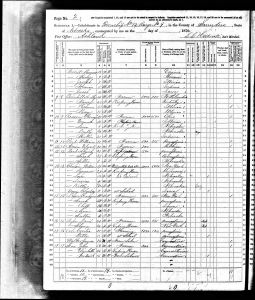 Luper, David D, 1870, Census, USA, Township 12, Saunders, Nebraska Luper, David D, 1870, Census, USA, Township 12, Saunders, Nebraska