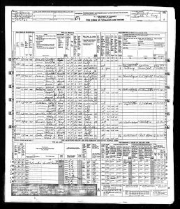 Census 1950 El Segundo, Los Angeles, California United States of America, Bureau of the Census; Washington, D.C.; Seventeenth Census of the United States, 1950; Record Group: Records of the Bureau of the Census, 1790-2007; Record Group Number: 29; Residence Date: 1950; Home in 1950: El Segundo, Los Angeles, California; Roll: 788; Sheet Number: 9; Enumeration District: 19-1036