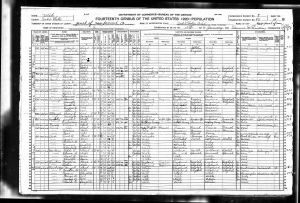 Census USA 1920 Year: 1920; Census Place: Salt Lake City Ward 1 Census USA 1920 Year: 1920; Census Place: Salt Lake City Ward 1