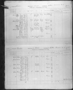 Cutter, Frederic Augustus, 1871, Census, Canada, Sutton, Quebec, Canada