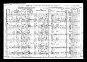 Cannon, Angus Jeanne, 1910, Census, USA, Park City, Summit, Utah