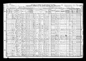 Renison, Pelleg Lea, 1910, Census, USA, Amarillo, Potter, Texas