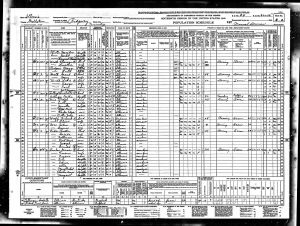 Census 1940 Ridgway, Gallatin, Illinois Year: 1940; Census Place: Ridgway, Gallatin, Illinois; Roll: m-t0627-00807; Page: 6A; Enumeration District: 30-15