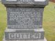 Cutter, FA, Eliz, Mary Headstone Cutter, FA, Eliz, Mary Headstone