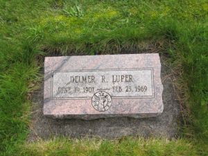 Luper, Delmer R - Headstone Luper, Delmer R - Headstone