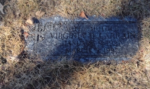 Oakes, Virginia Headstone