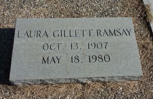 Ramsay, Laura G Headstone Ramsay, Laura G Headstone