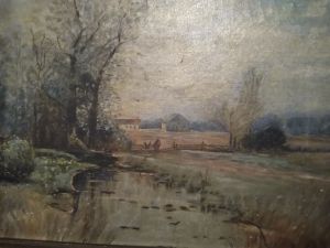 Browning Family Farm c. 1895, unknown artist Browning Family Farm c. 1895, unknown artist