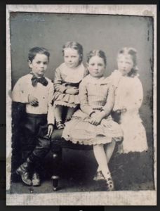 Spangler, Martin, Lulu, Ora Spangler and cousin Lenore (Speidel) Spangler, Martin, Lulu, Ora Spangler and cousin Lenore (Speidel)